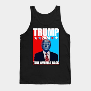 Trump 2024 take america back Tank Top